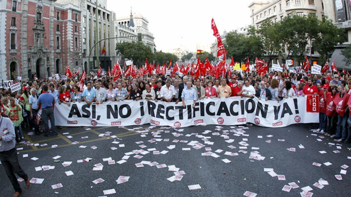 Manifestación en Madrid.