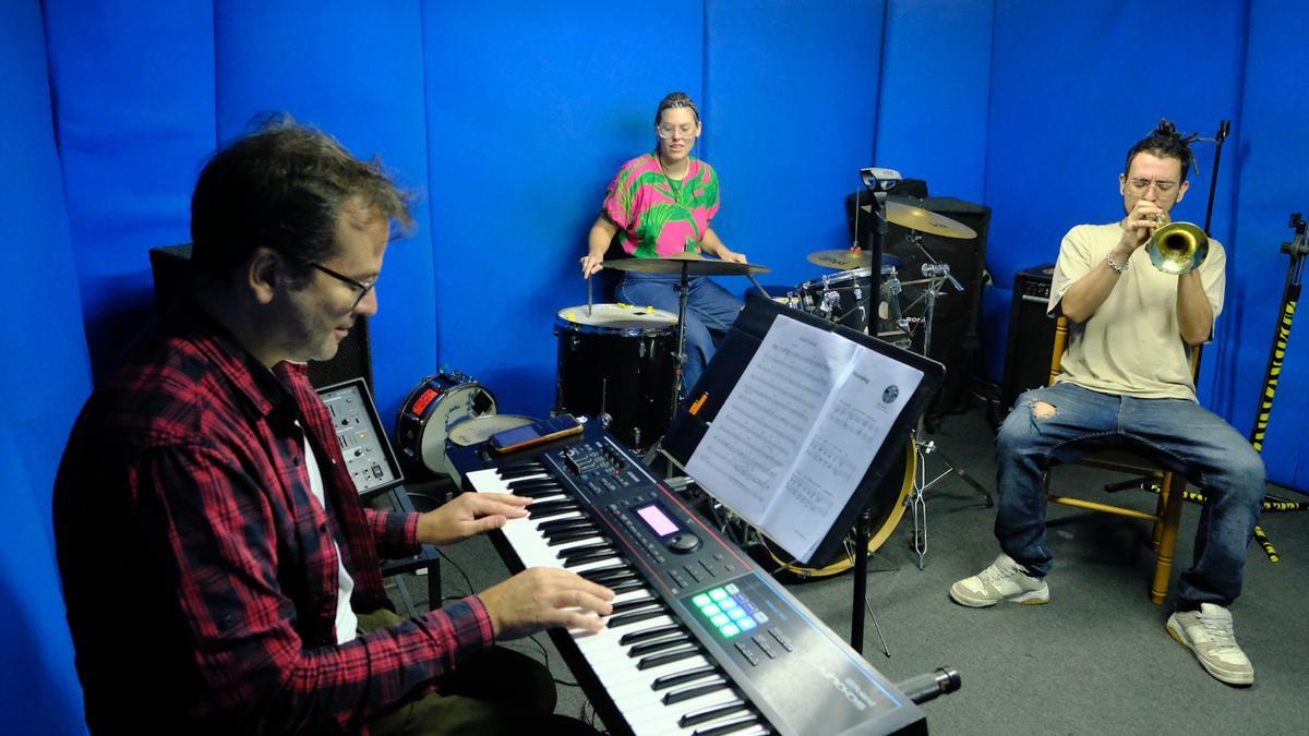 Interior de las salas de ensayo de Buganvilla Studio.