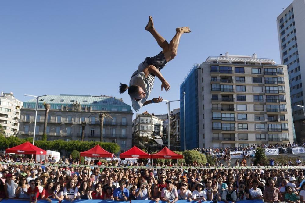 El cierre del Vigo Street Stunts desafía la gravedad