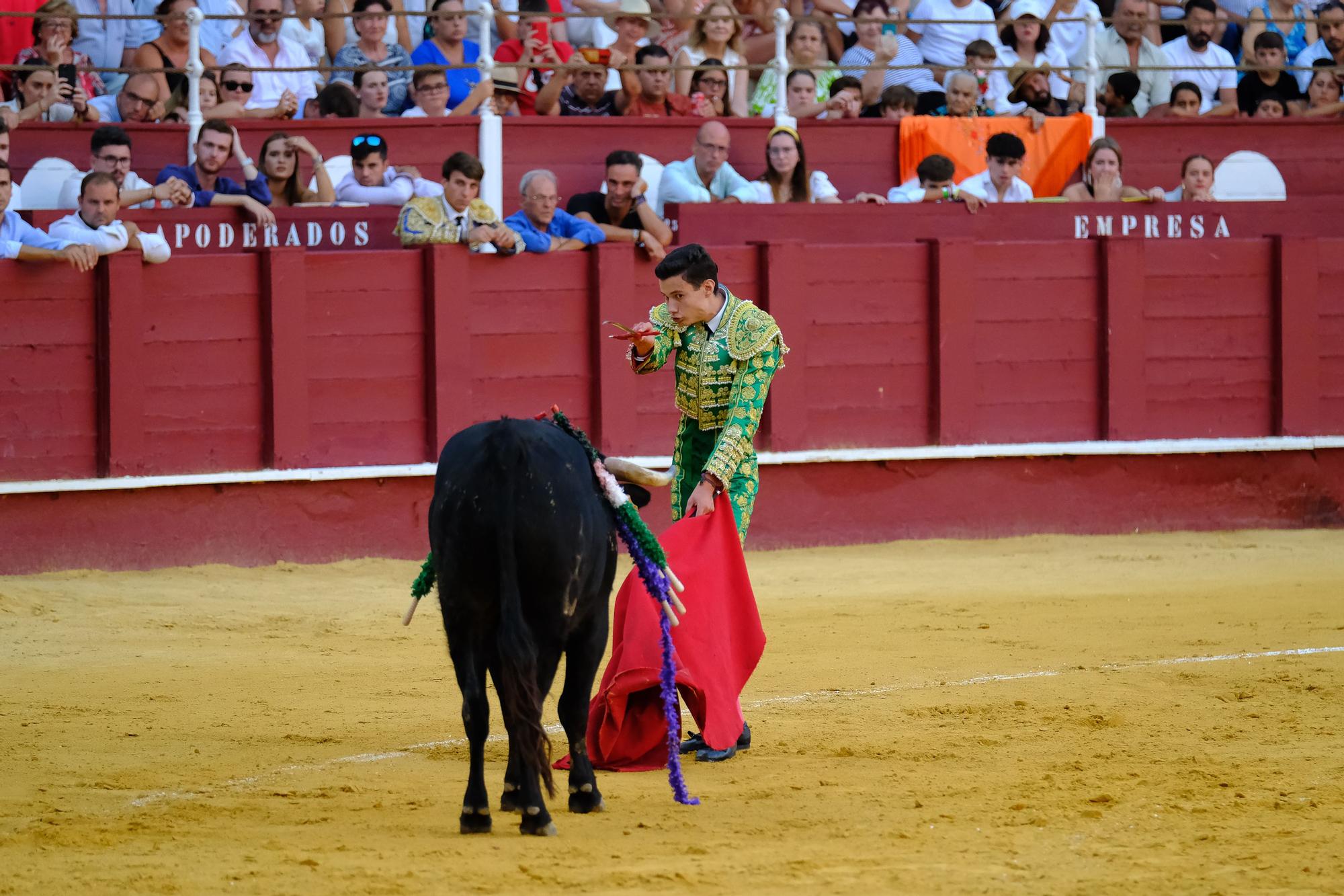 Toros en la Feria I Séptima corrida de abono en la Malagueta