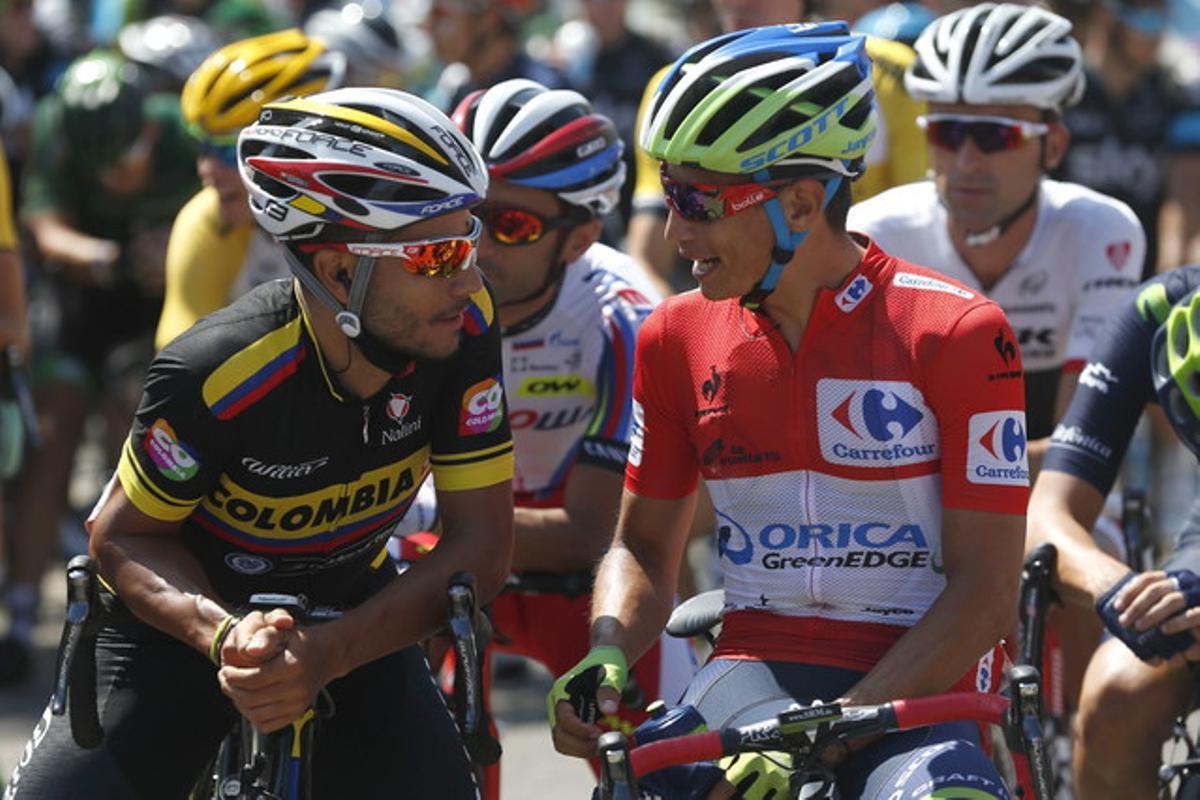 Las imágenes de la etapa de La Vuelta 2015 Las imágenes de la etapa de La Vuelta 2015