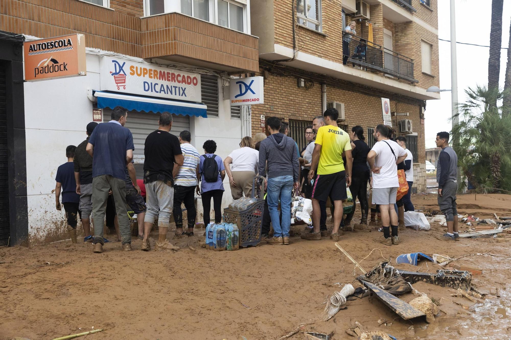 La devastación en Paiporta tras la catástrofe