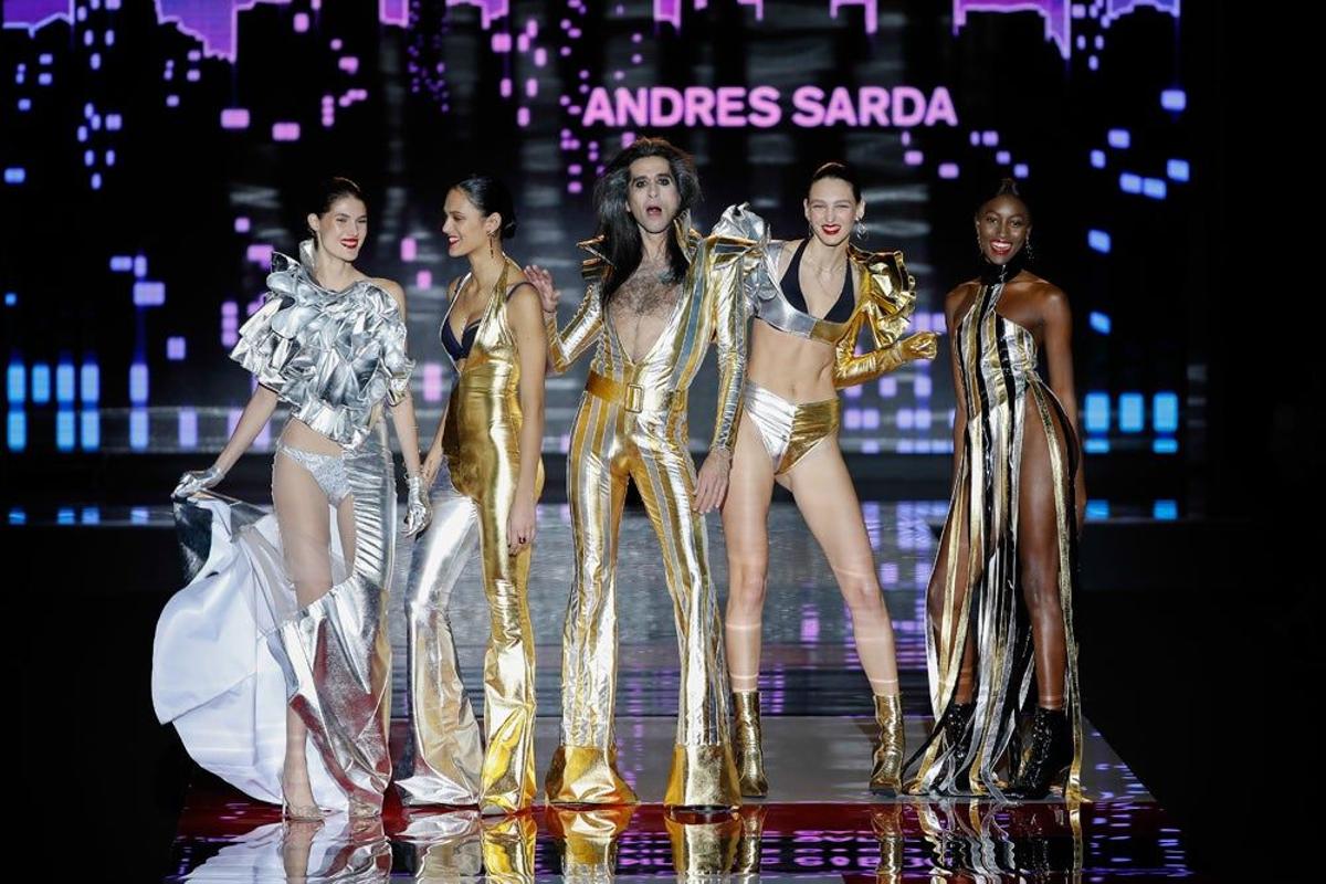 Desfile de Andrés Sardá en la MBFWM