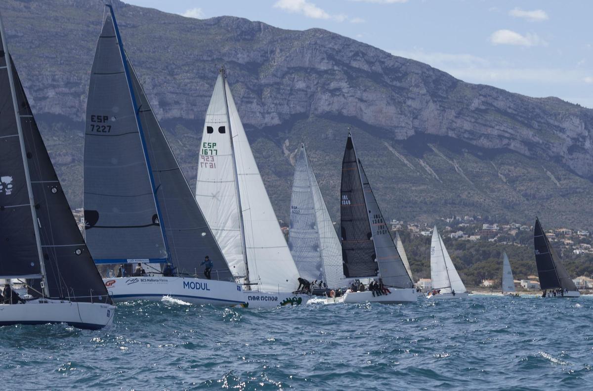 Imagen de la salida desde Denia