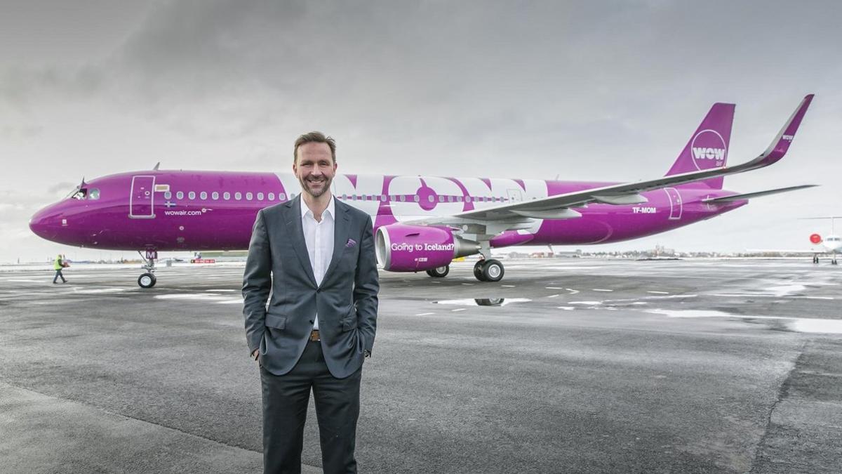 El consejero delegado de Wow Air, Skúli Mogensen.