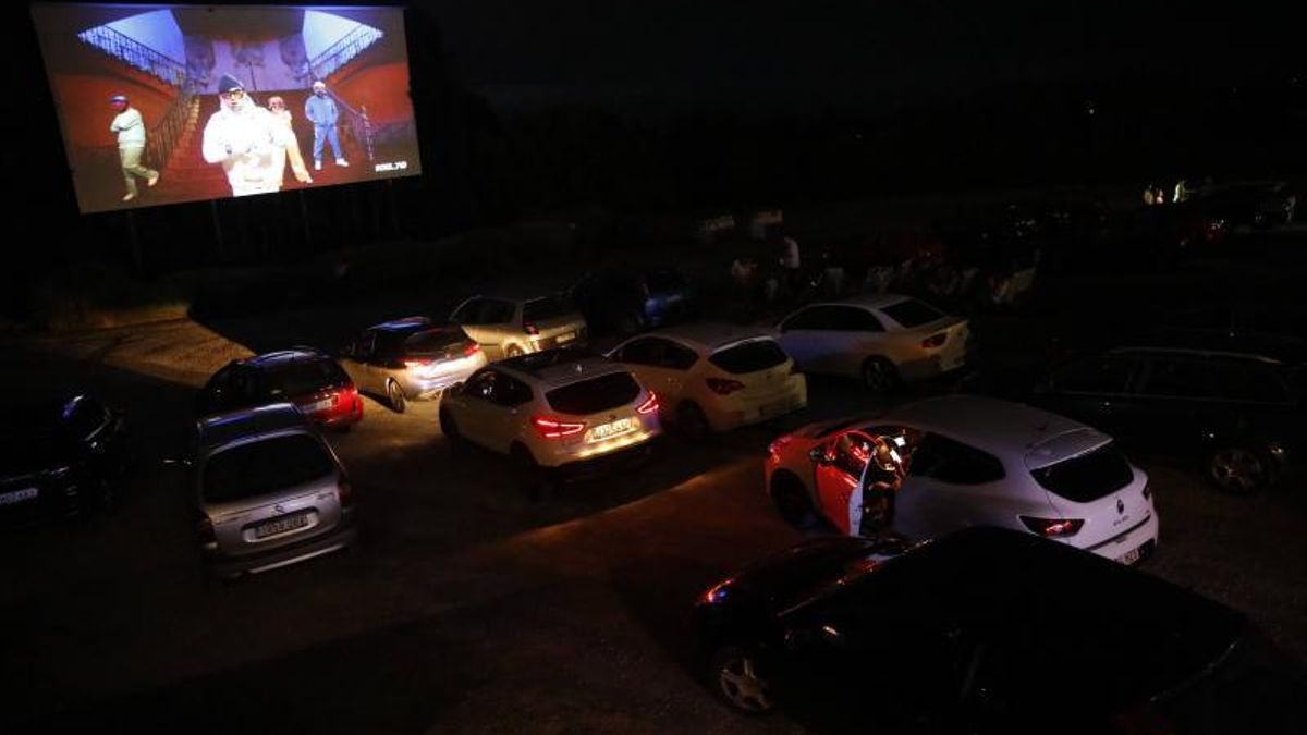 Autocine Gijón.