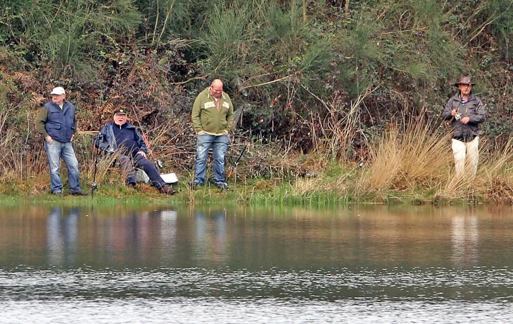 Arranca la temporada de pesca en Zamáns