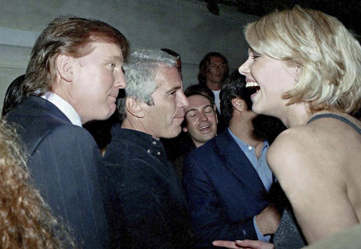 Archivo - Donald Trump y Jeffrey Epstein