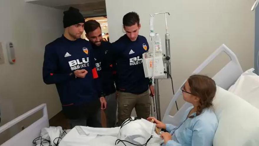 ¿Cómo ha sido la visita del Valencia CF a los hospitales?