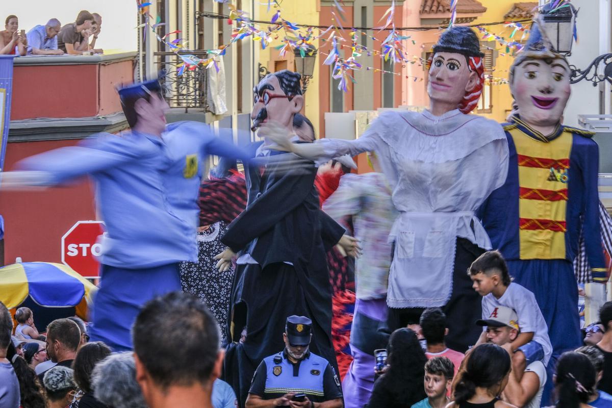 Día principal de las Fiestas de la Virgen de Guía. Batalla de flores