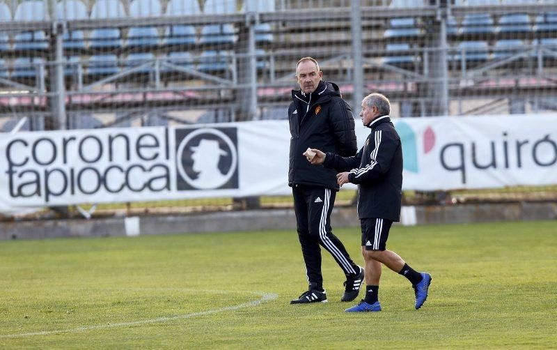 Entrenamiento del 15 de noviembre del Real Zaragoza