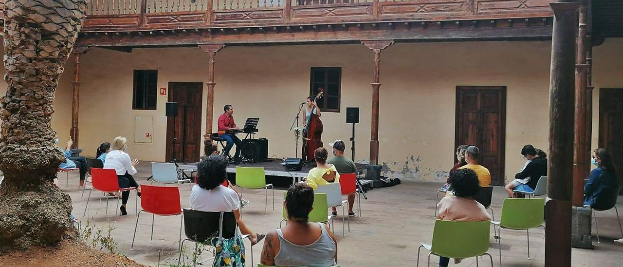 Imagen de uno de los conciertos celebrados estos meses en la Casa de los Coroneles