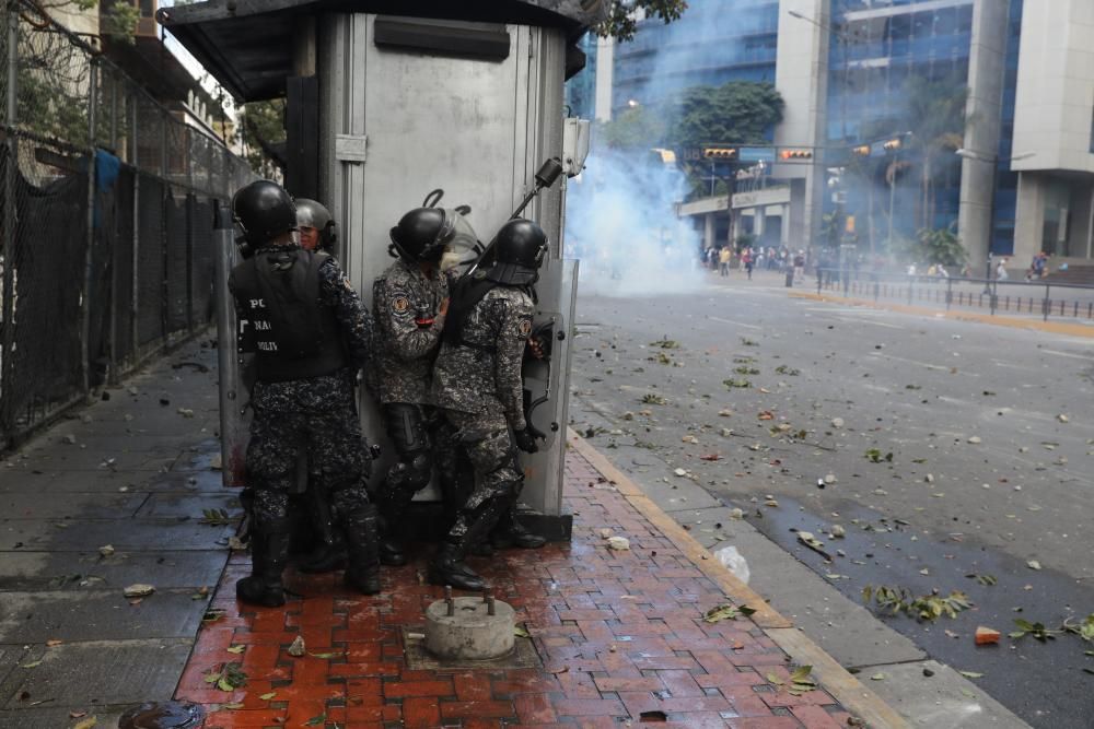 Protestas contra Maduro en Venezuela