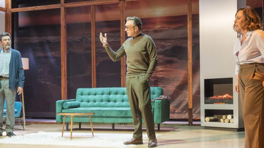 Un momento de la representación de Maror, que llega hoy al Teatre Arniches. | INFORMACIÓN