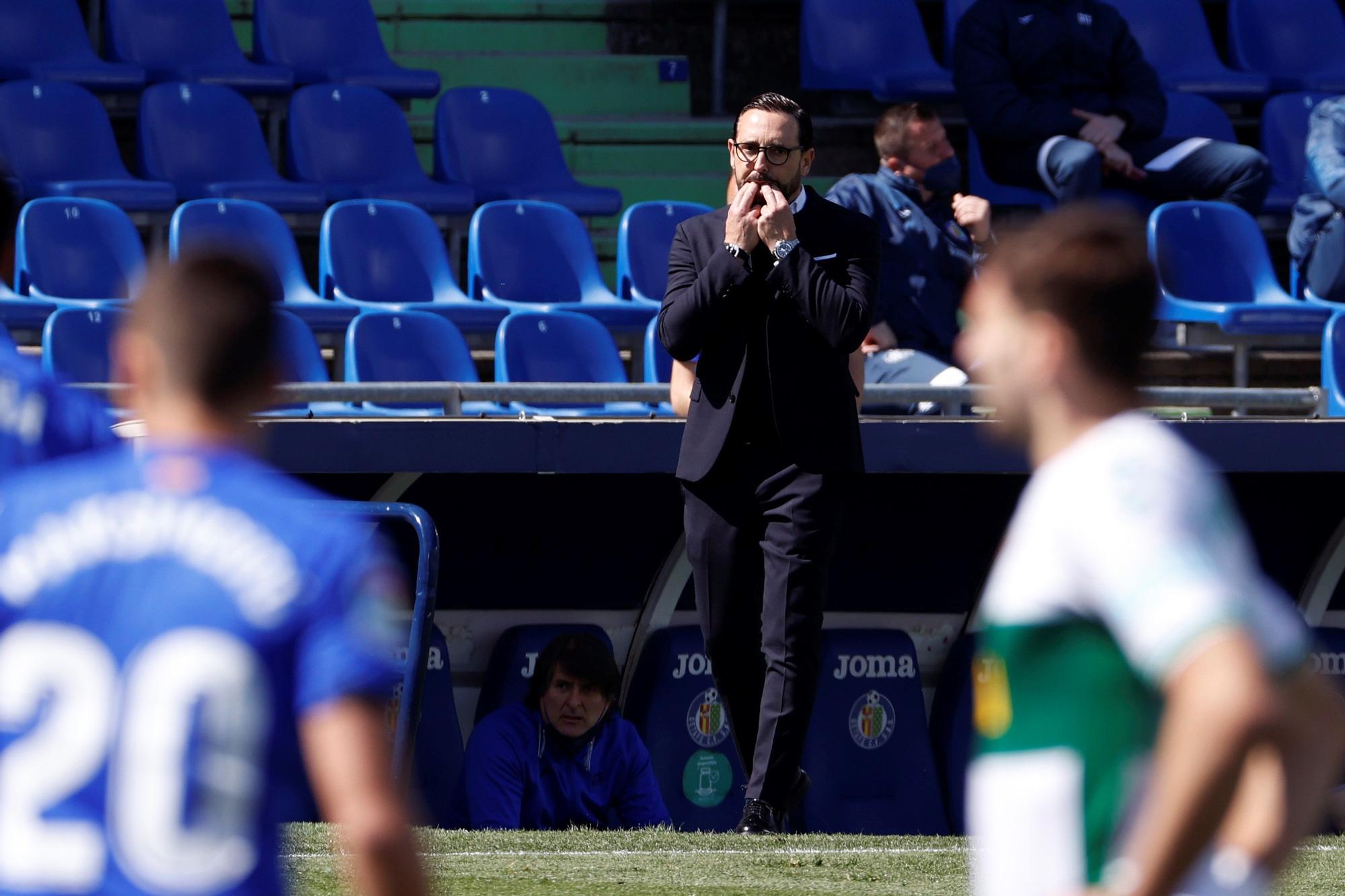 Las imágenes del Getafe-Elche