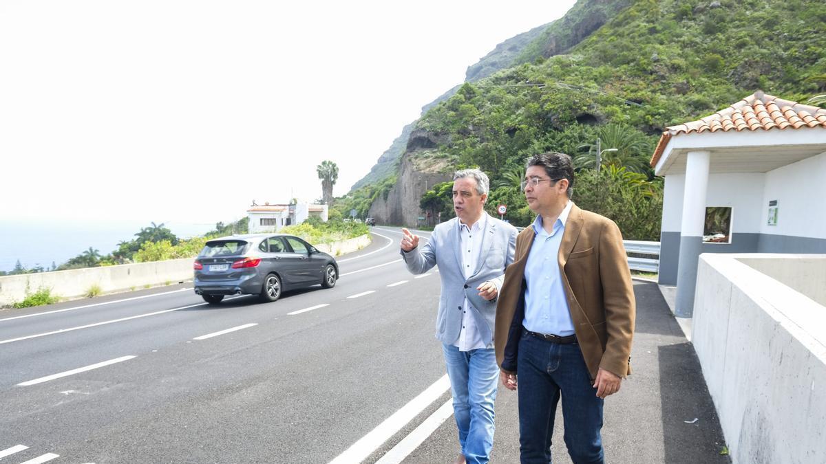 Ezequiel Domínguez y Pedro Martín en San Juan de la Rambla