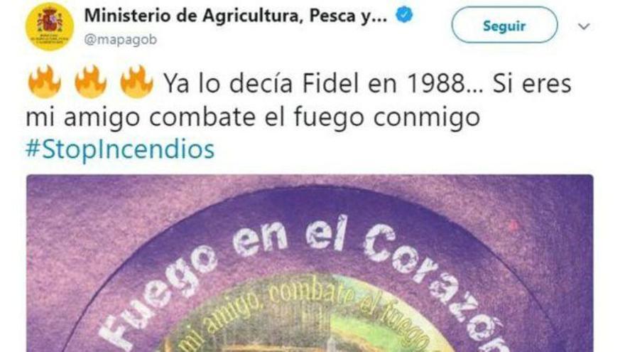 El conejo &quot;comunista&quot; Fidel la lía en Twitter