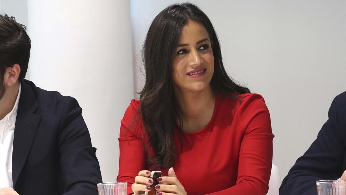 La portavoz y concejal de Ciudadanos en el Ayuntamiento de Madrid, Begoña Villacís.