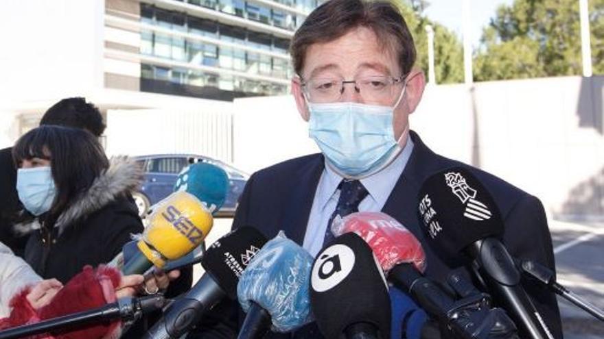 Puig espera a que concluya la investigación de Sanidad para decidir qué medidas tomar contra los alcaldes del PSPV que se han vacunado