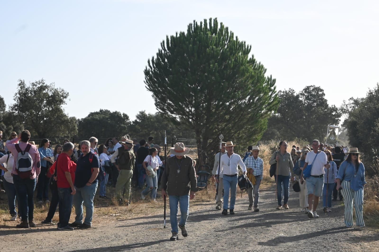 La Virgen de Luna regresa al Santuario de la Jara