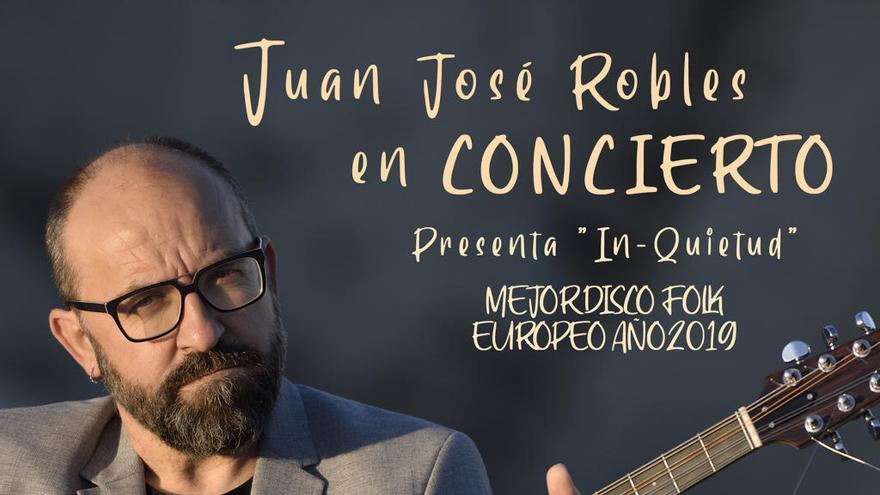 Juan José Robles presenta su álbum &#039;In-quietud&#039; este sábado en Bullas