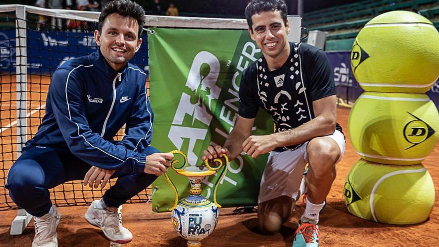 El técnico ibicenco Javi Fernández gana con Jaume Munar en Perugia el Challenger ATP