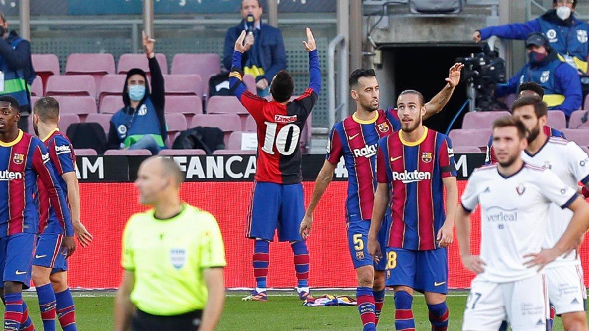 El precioso homenaje de Messi a Maradona