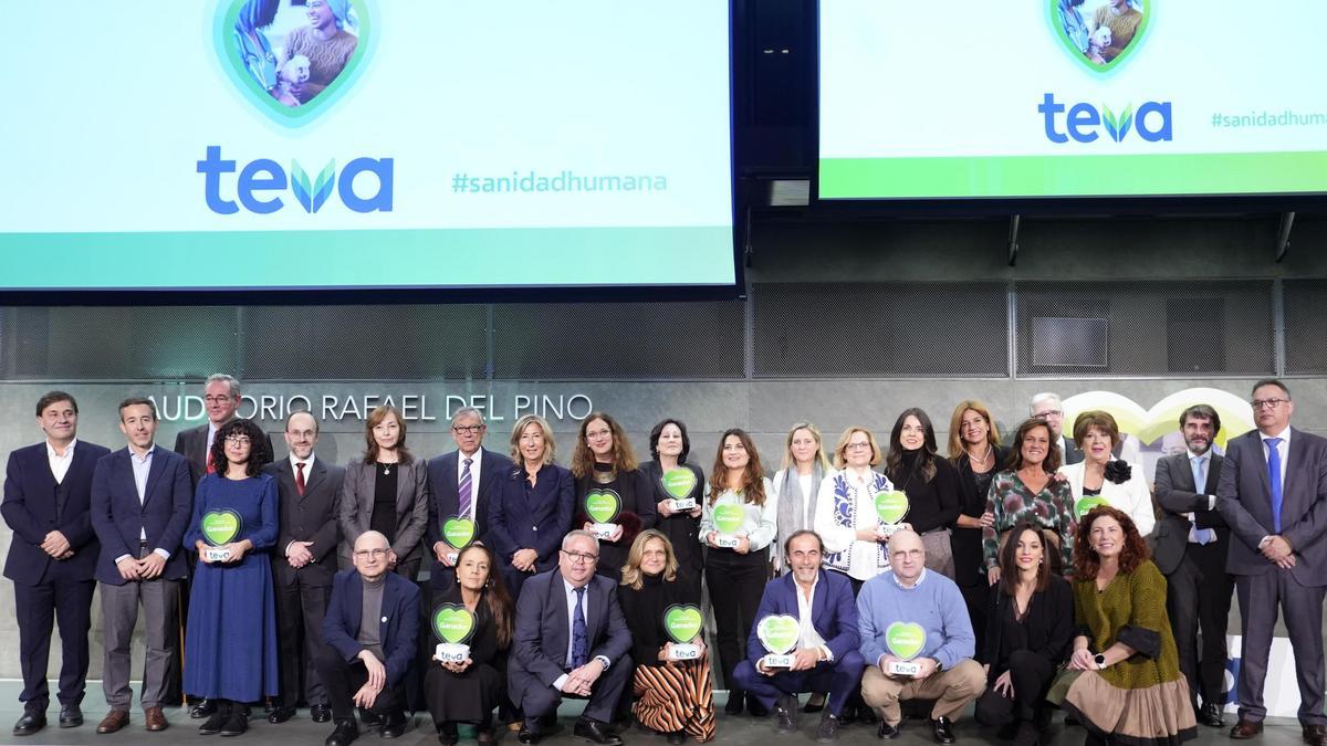 Humanización de la Sanidad: conoce a los ganadores de los Premios Teva 2023 en Madrid