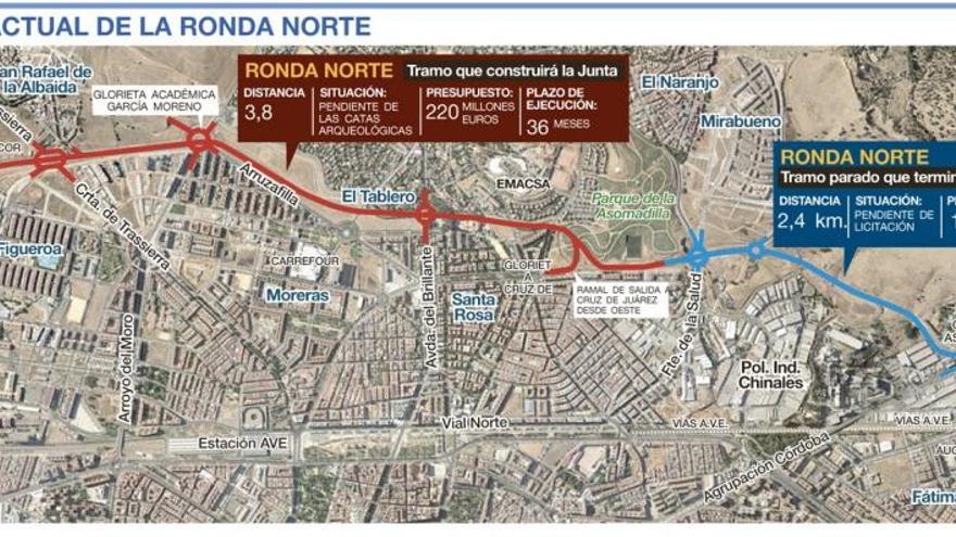 La Junta ve inviable por ahora la ronda Norte pero no la descarta