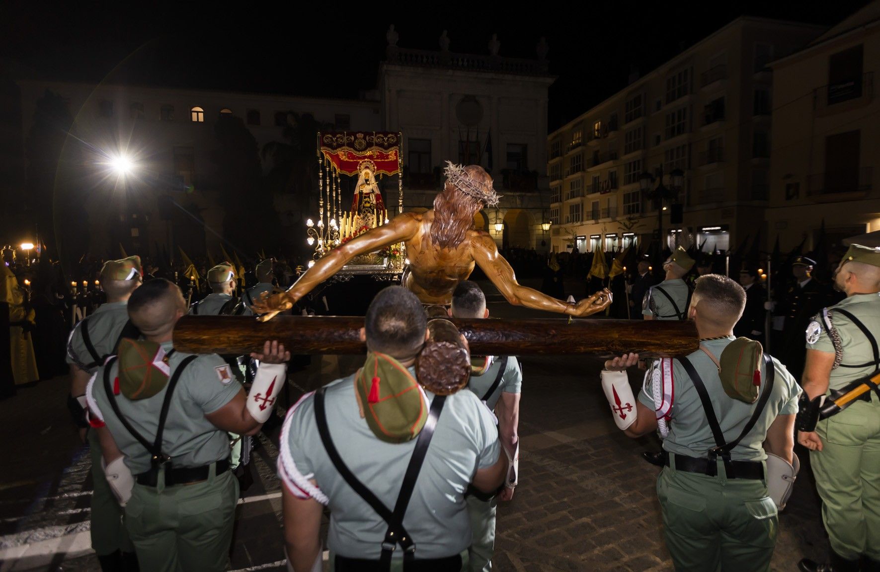 Imágenes del Jueves Santo de Gandia