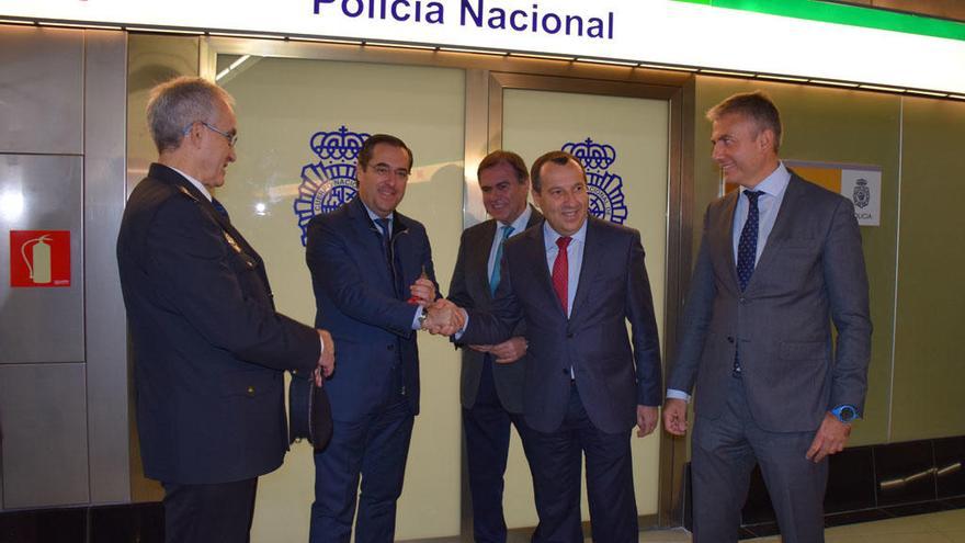 Las nuevas estancias policiales se ubican en la estación de El Perchel.