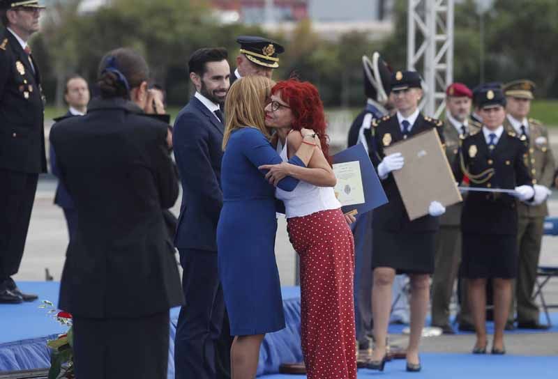 Celebración del día de la Policía Nacional en València