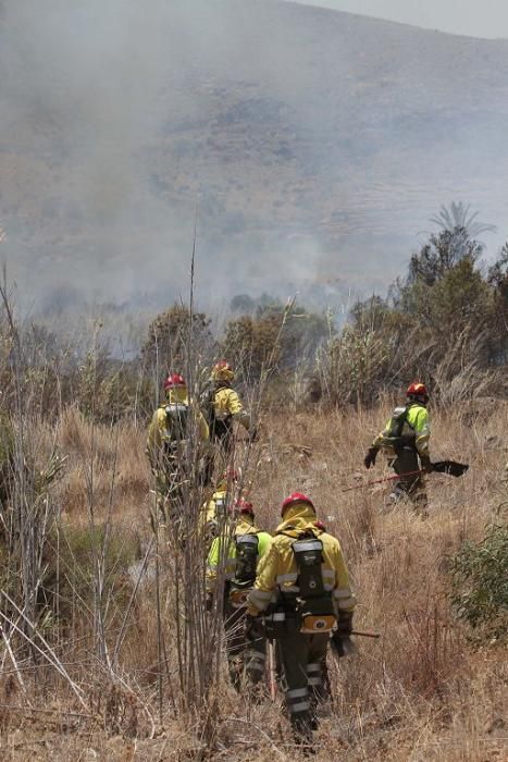 Incendio en Portman