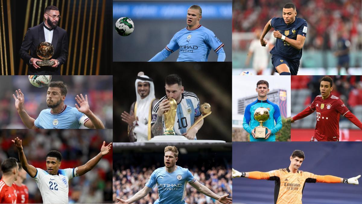 Collage de los 10 mejores jugadores del 2022