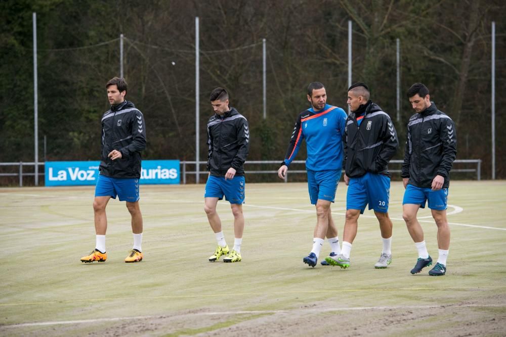 Entrenamiento del Real Oviedo