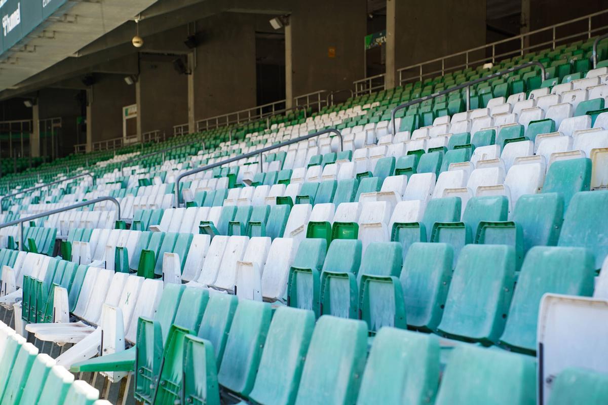 Asientos del Benito Villamarín del Real Betis