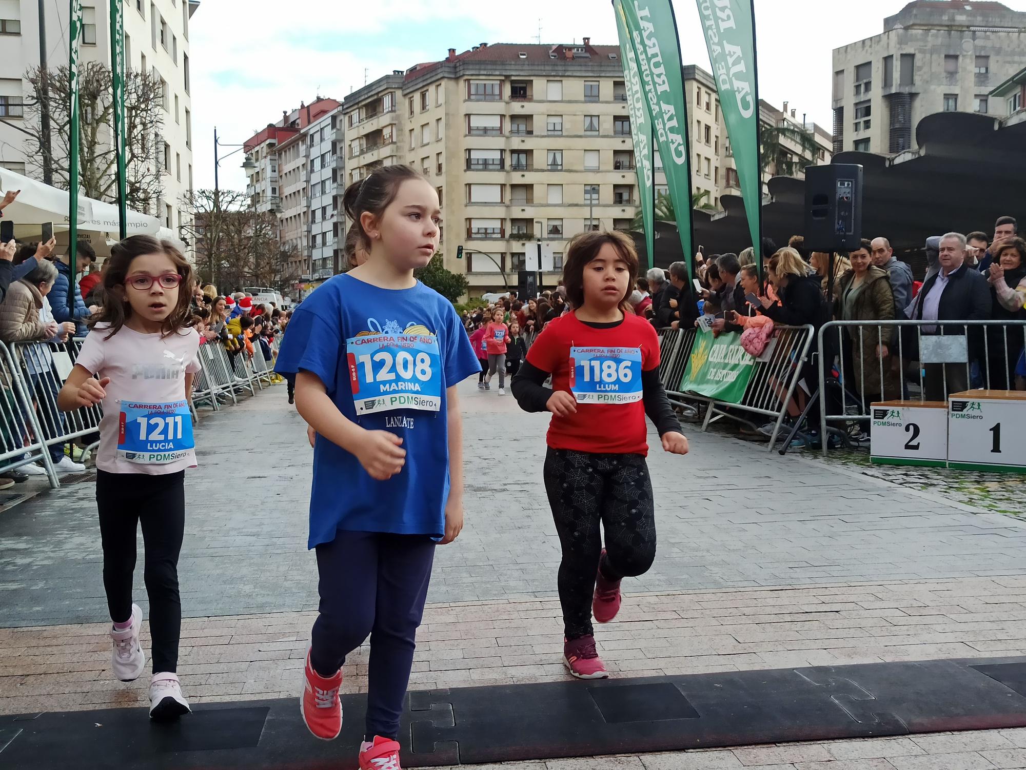 Casi 1.500 participantes disputan la carrera de Fin de Año de Pola de Siero