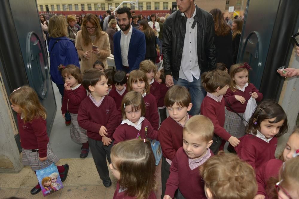 Procesión de los alumnos de Capuchinos