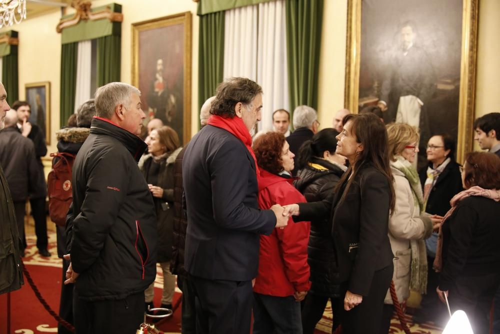 Así fue la despedida de los gijoneses de quien fuer alcalde de la ciudad