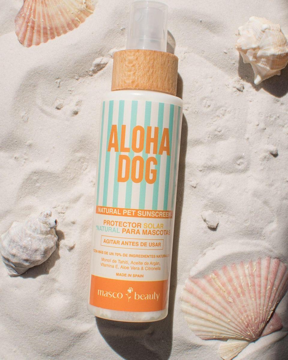 Aloha Dog de Masco Beauty, el protector solar para mascotas