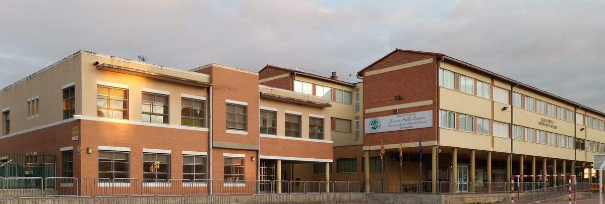 Colegio Gustavo Adolfo Bécquer en Garrapinillos, Zaragoza.