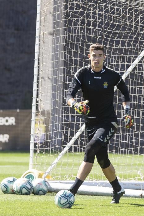 Entrenamiento de la UD Las Palmas.