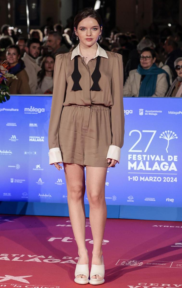 Zoe Arnao en el Festival de cine de Málaga 2024