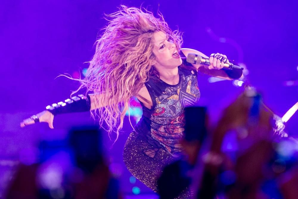 Concert de Shakira al Palau Sant Jordi de Barcelona