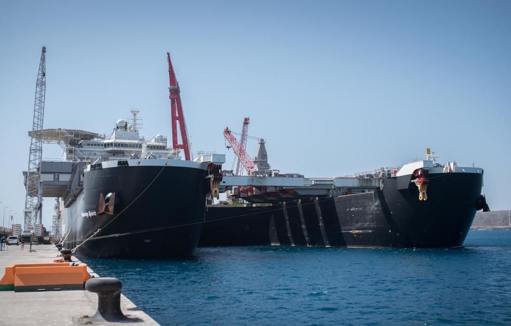 Granadilla 'repara' un gran barco