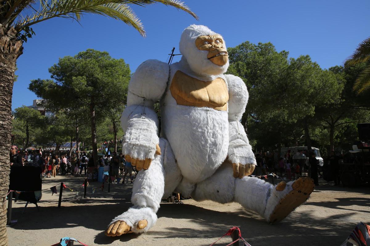 Último dia de Mercè en el Parc Joan Miró