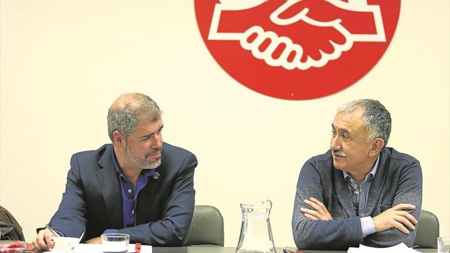 UGT y CCOO piden al Gobierno que se centre en el empleo y los salarios