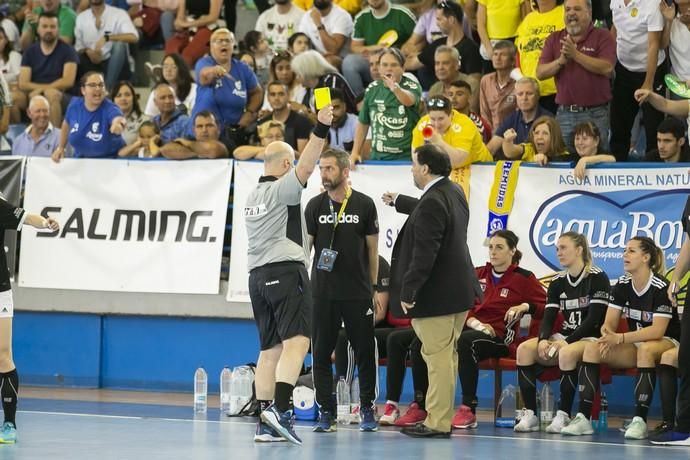 12.05.19. Telde, Gran Canaria. Balonmano femenino temporada 2018-19. Rocasa Gran Canaria-Pogon Szczcin. Final EHF Challenge Cup. Pabellón Rita Hernández . Foto Quique Curbelo  | 12/05/2019 | Fotógrafo: Quique Curbelo