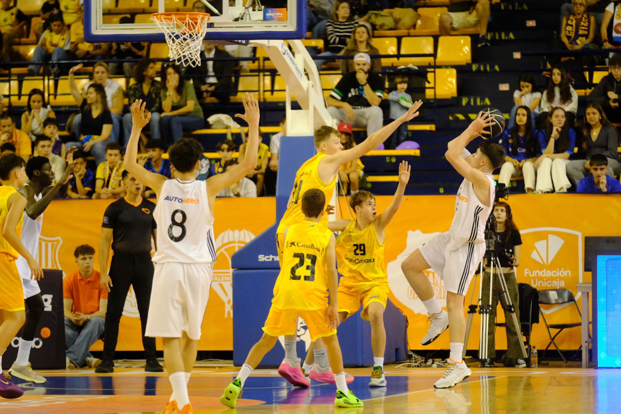 Semifinal de la Minicopa Endesa: Granca-Real Madrid  | 15/02/2025 | Fotógrafo: José Carlos Guerra