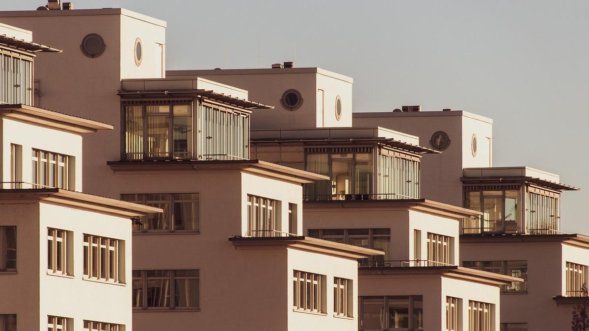 Varios bloques de apartamentos